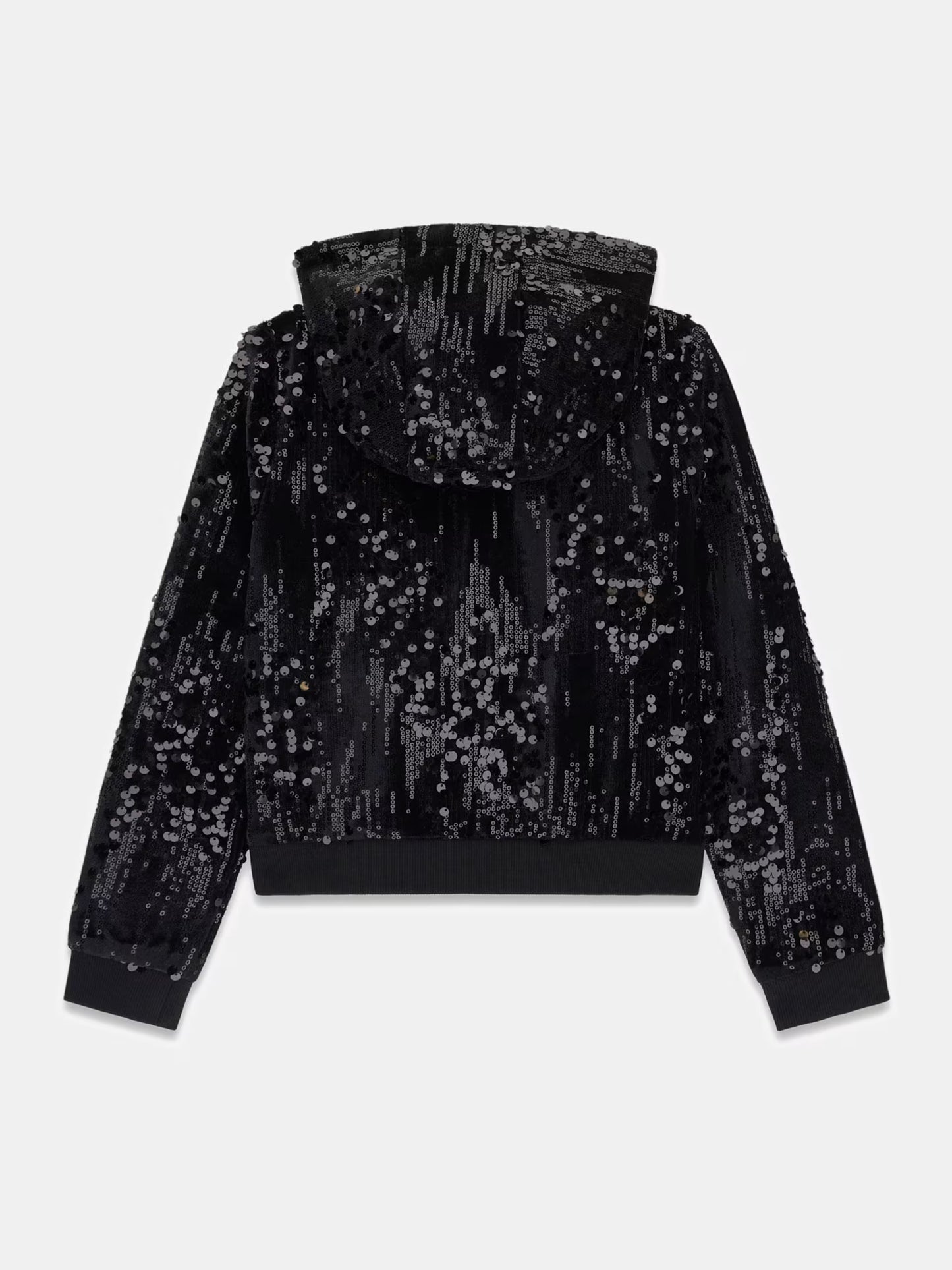 GUESS JEANS ALLOVER SEQUINS ZIP MINI ME FOOTER