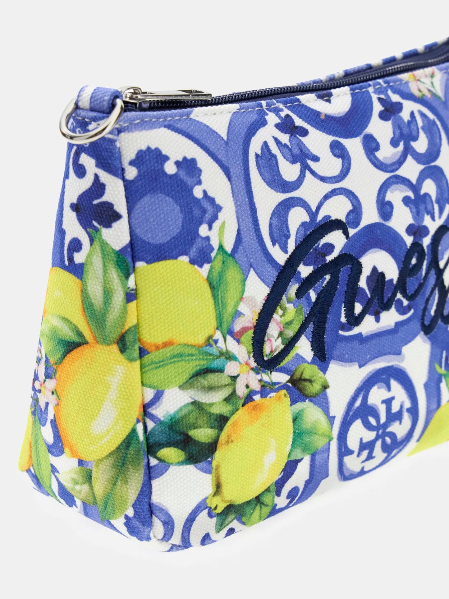 GUESS PRINTED POCHETTE BEACH BAG