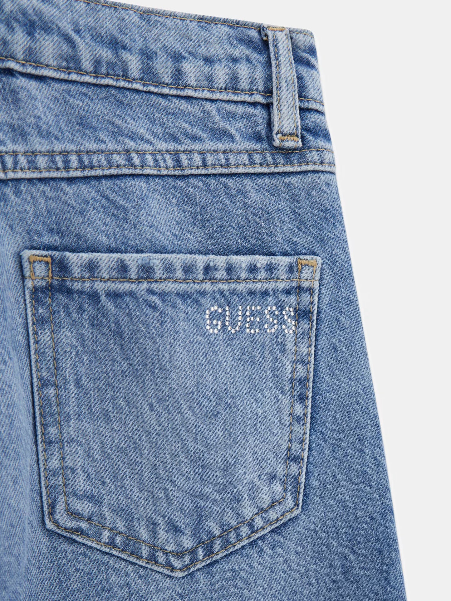 GUESS KIDS 90S FIT RIGID DENIM PANTS