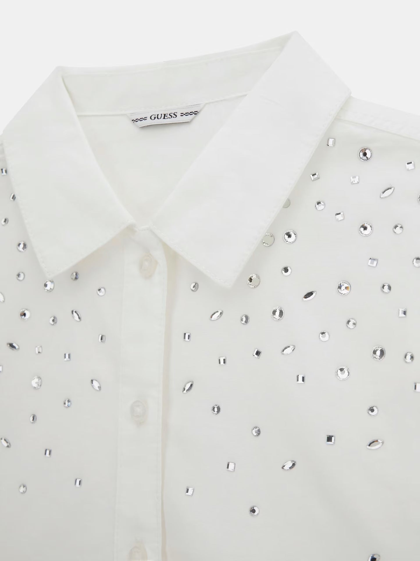 GUESS KIDS BOXY POPLIN SHIRT