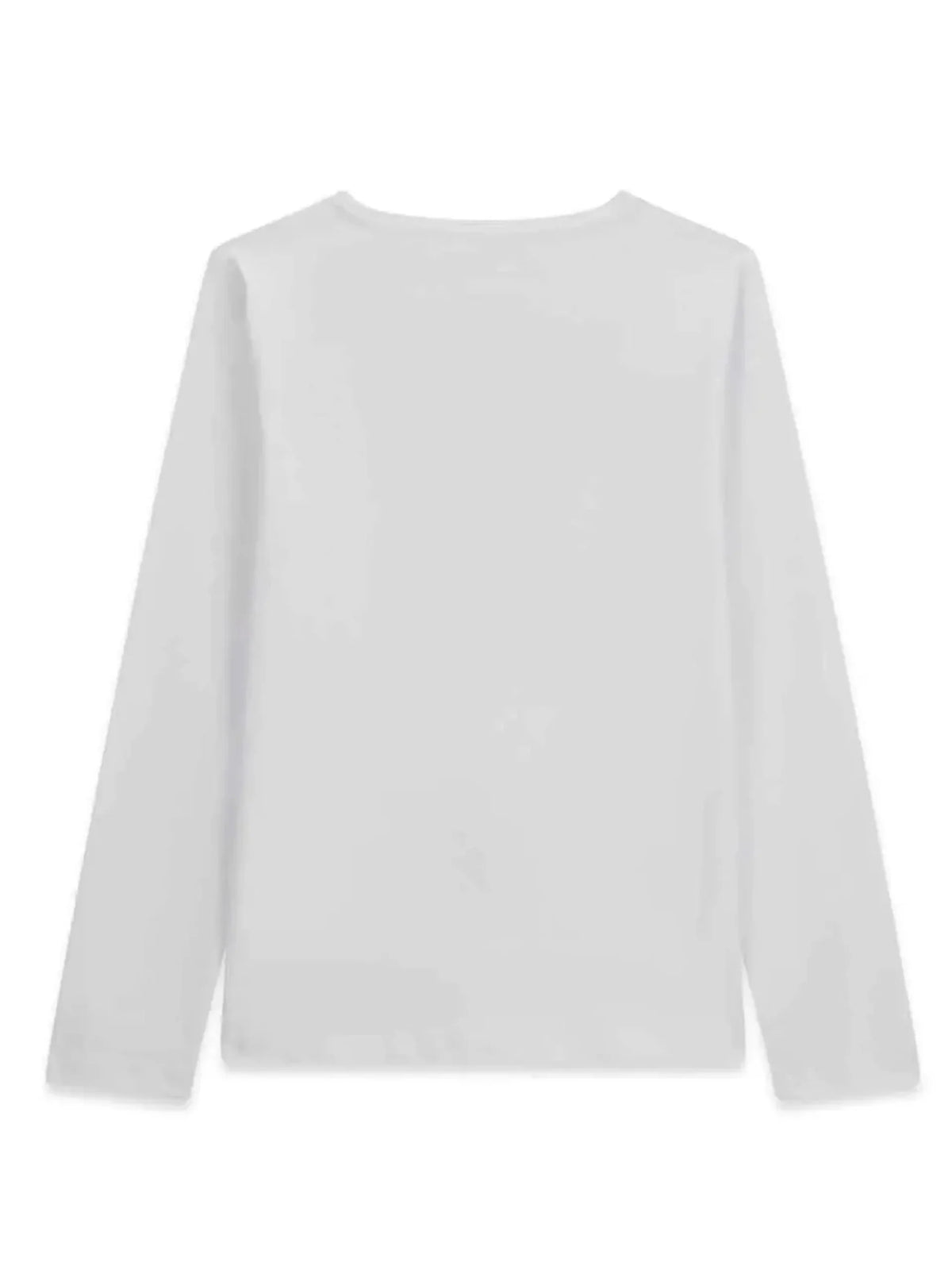 GUESS KIDS LS ROSE LOGO T SHIRT