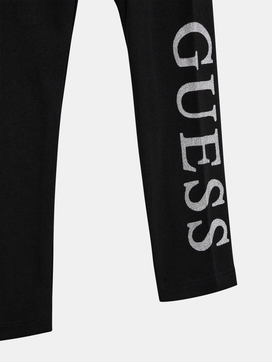GUESS GIRLS EMBROIDERED LEGGINGS
