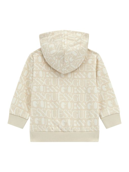 GUESS REPEAT LOGO HOODIE