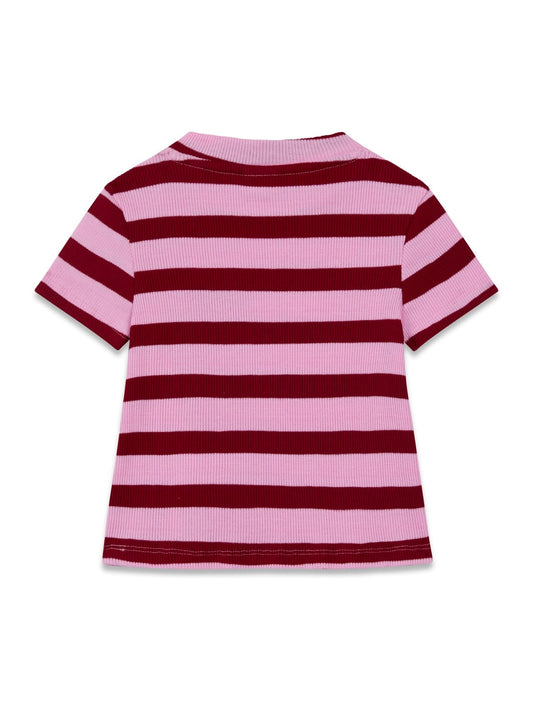GUESS KIDS RIB STRIPED T SHIRT