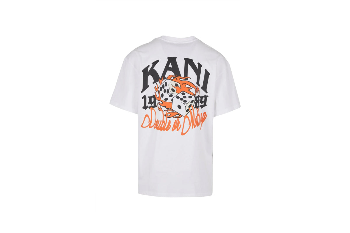 KARL KANI DICE PRINT OVERSIZED T SHIRT