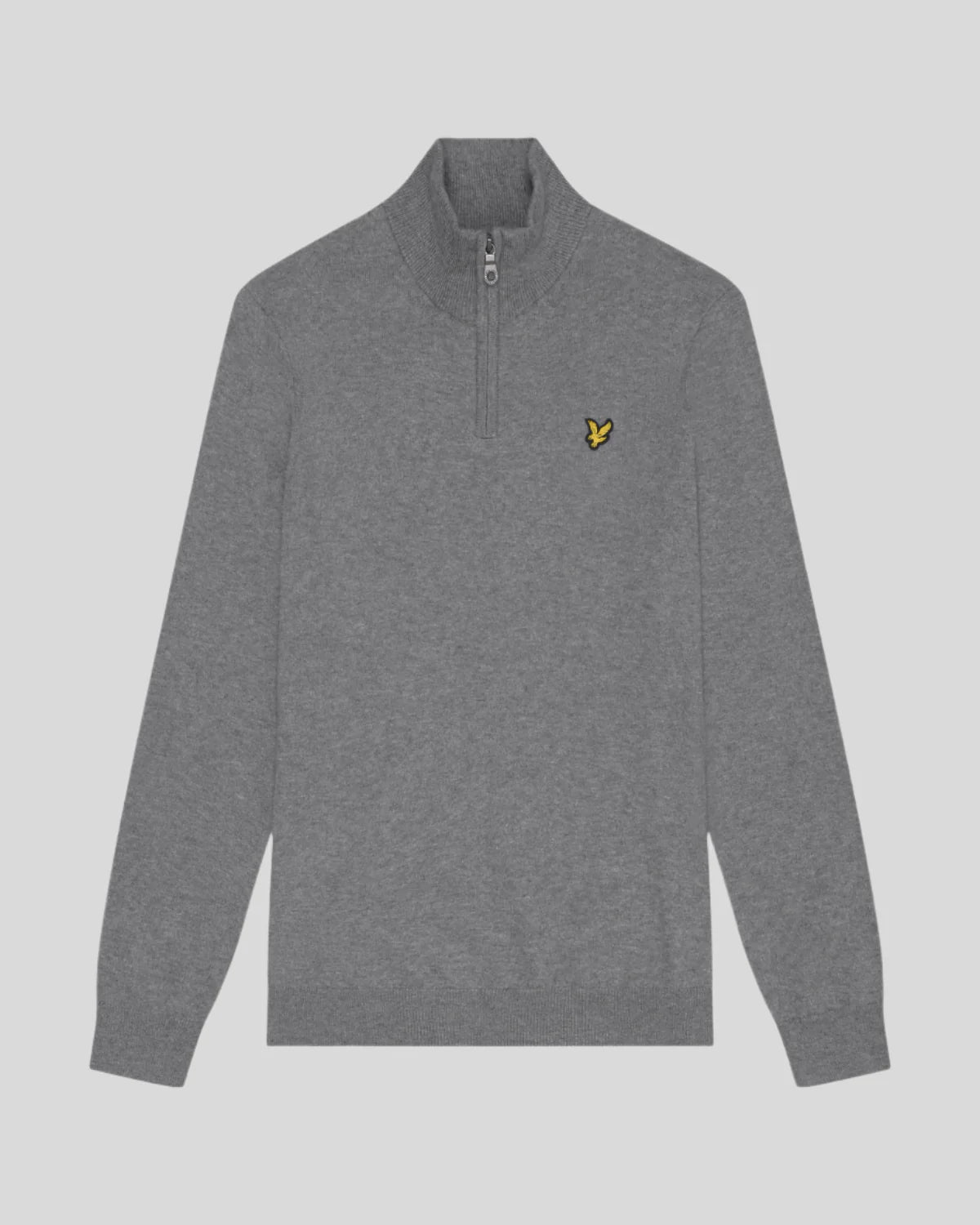 LYLE & SCOTT COTTON MERINO HALF ZIP JUMPER