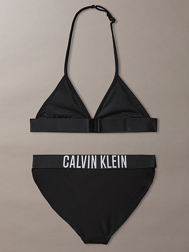CALVIN KLEIN KIDS GIRLS TRIANGLE BIKINI SET-INTENSE POWER