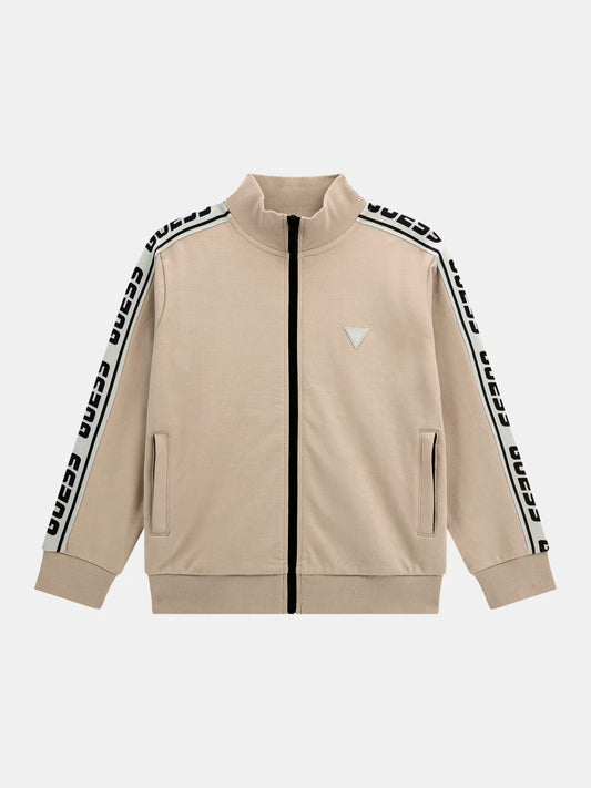 GUESS SIDE TAPE ZIP SEATSHIRT