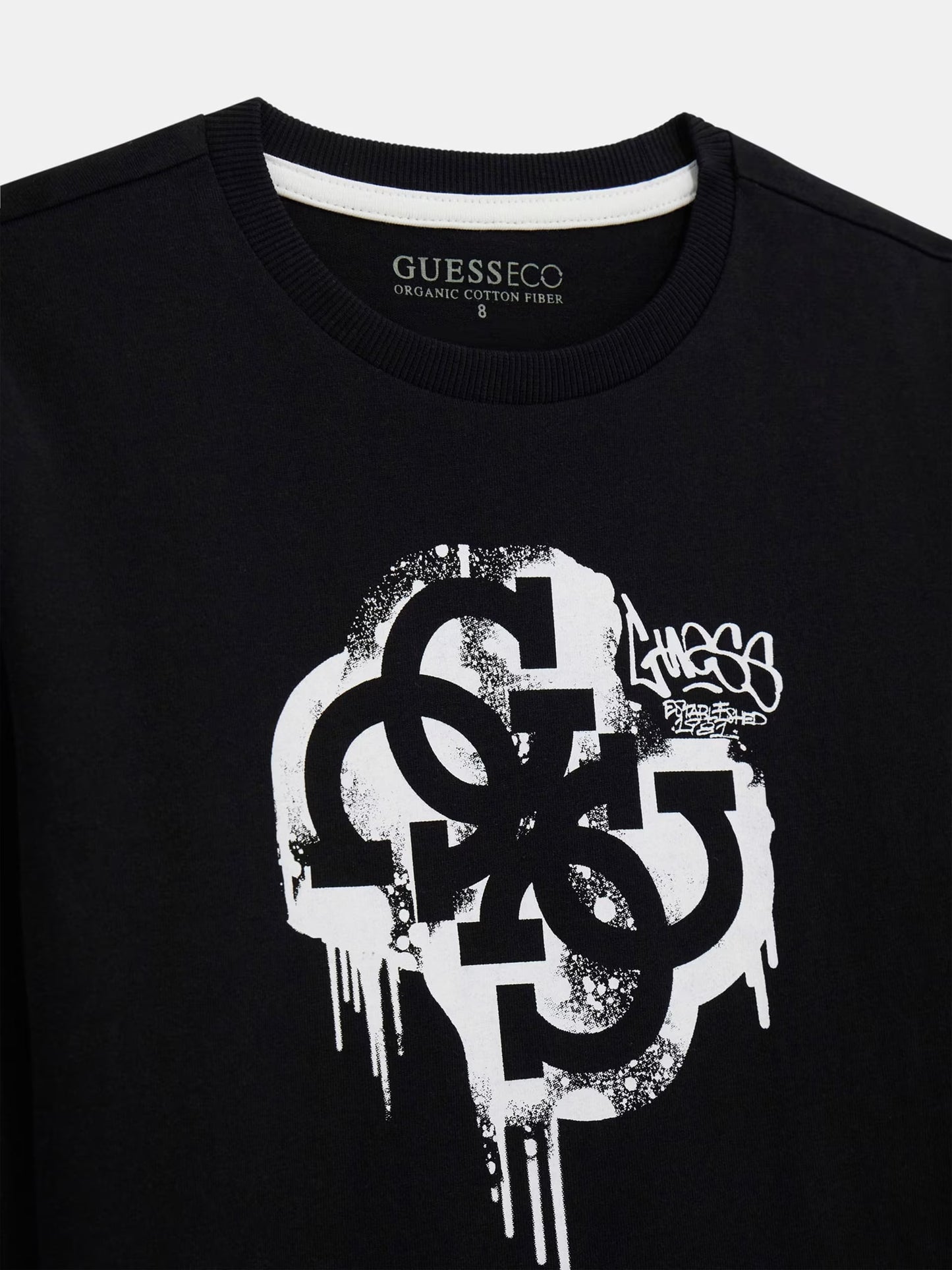 GUESS JEANS KIDS QUATRO G LS T SHIRT