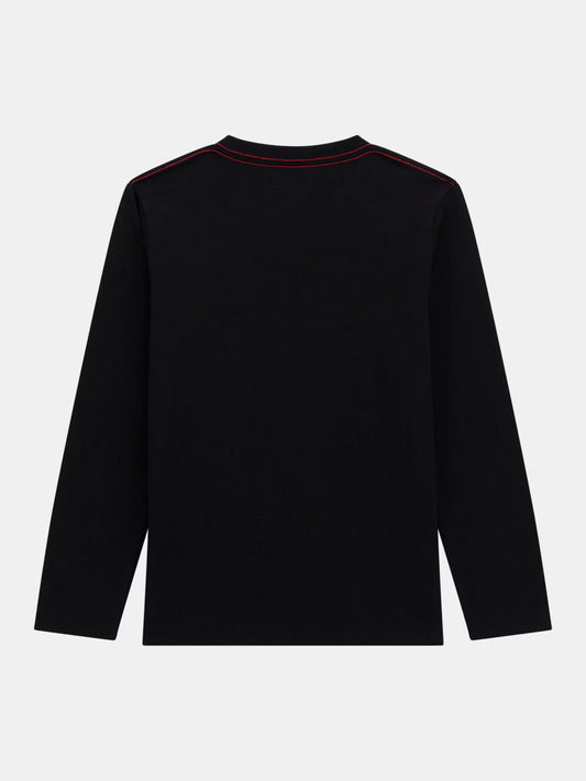 GUESS KIDS TRIANGLE LOGO LS JERSEY