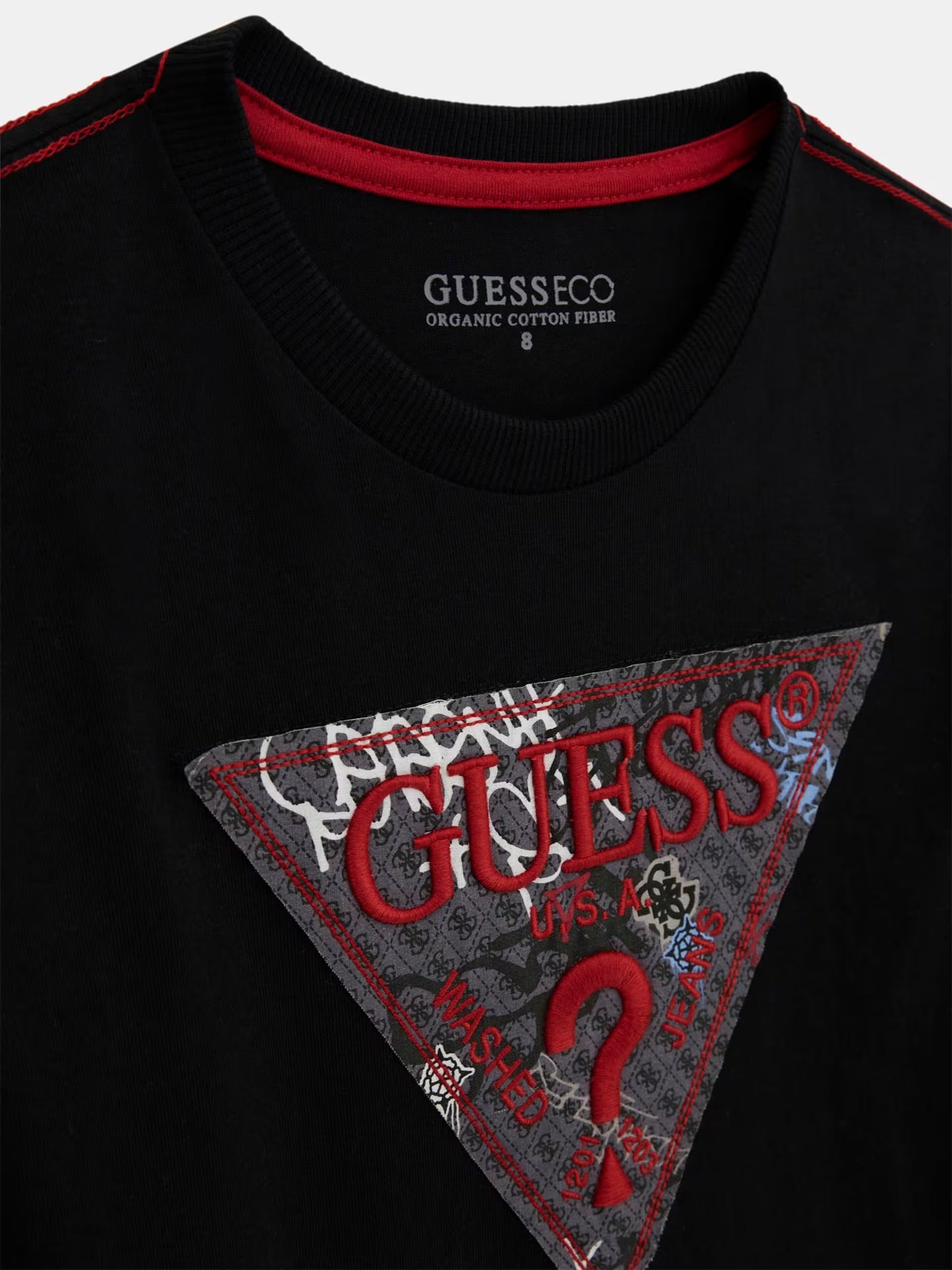 GUESS KIDS TRIANGLE LOGO LS JERSEY