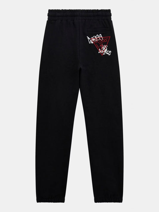 GUESS JEANS FRENCH TERRY REGULAR PANTS