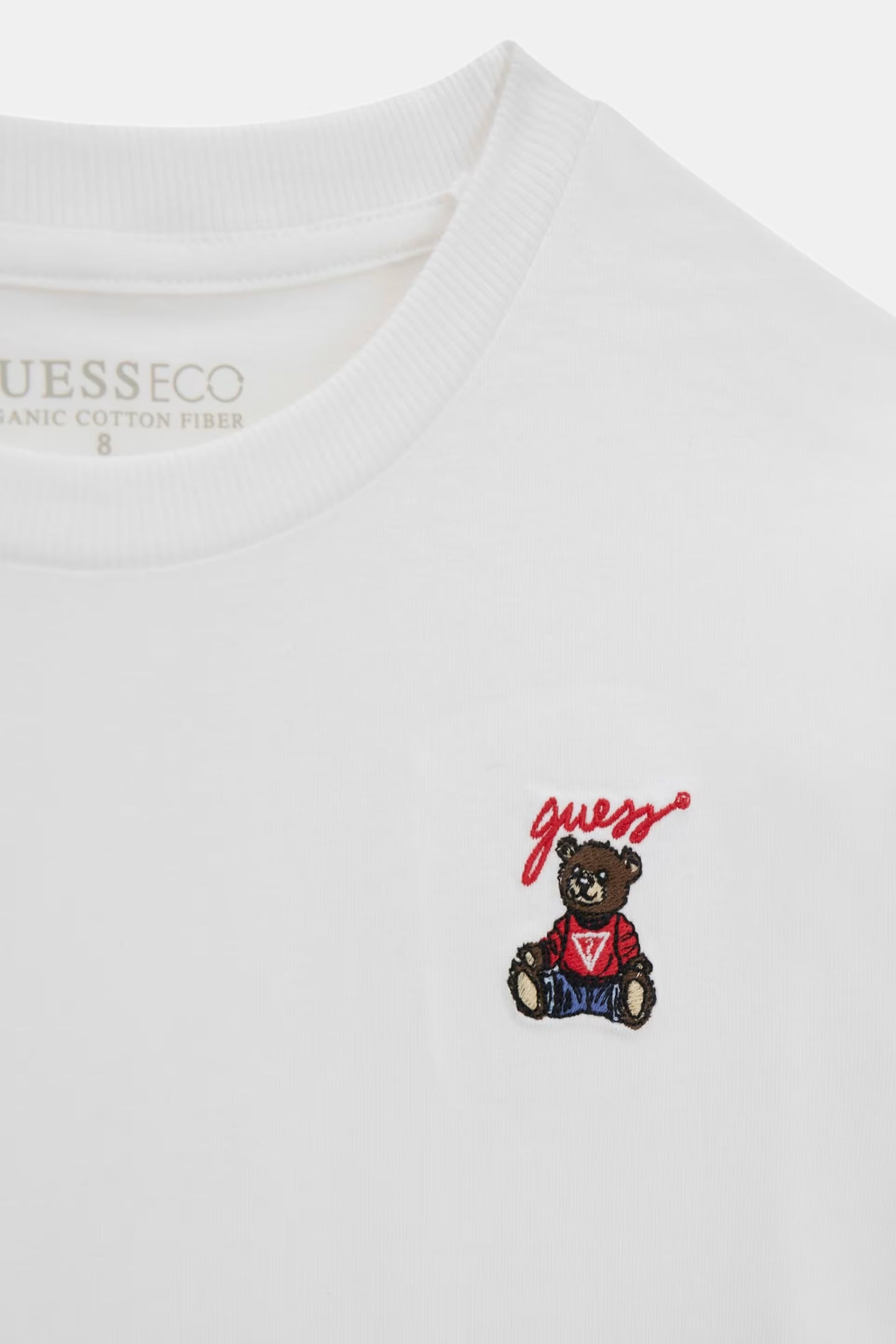 GUESS KIDS BEAR LOGO OVERSIZED T SHIRT