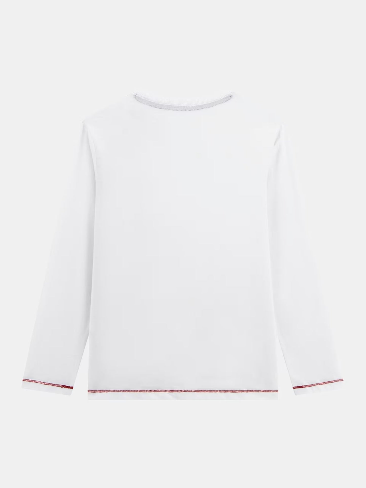 GUESS EMBROIDRED LS T SHIRT