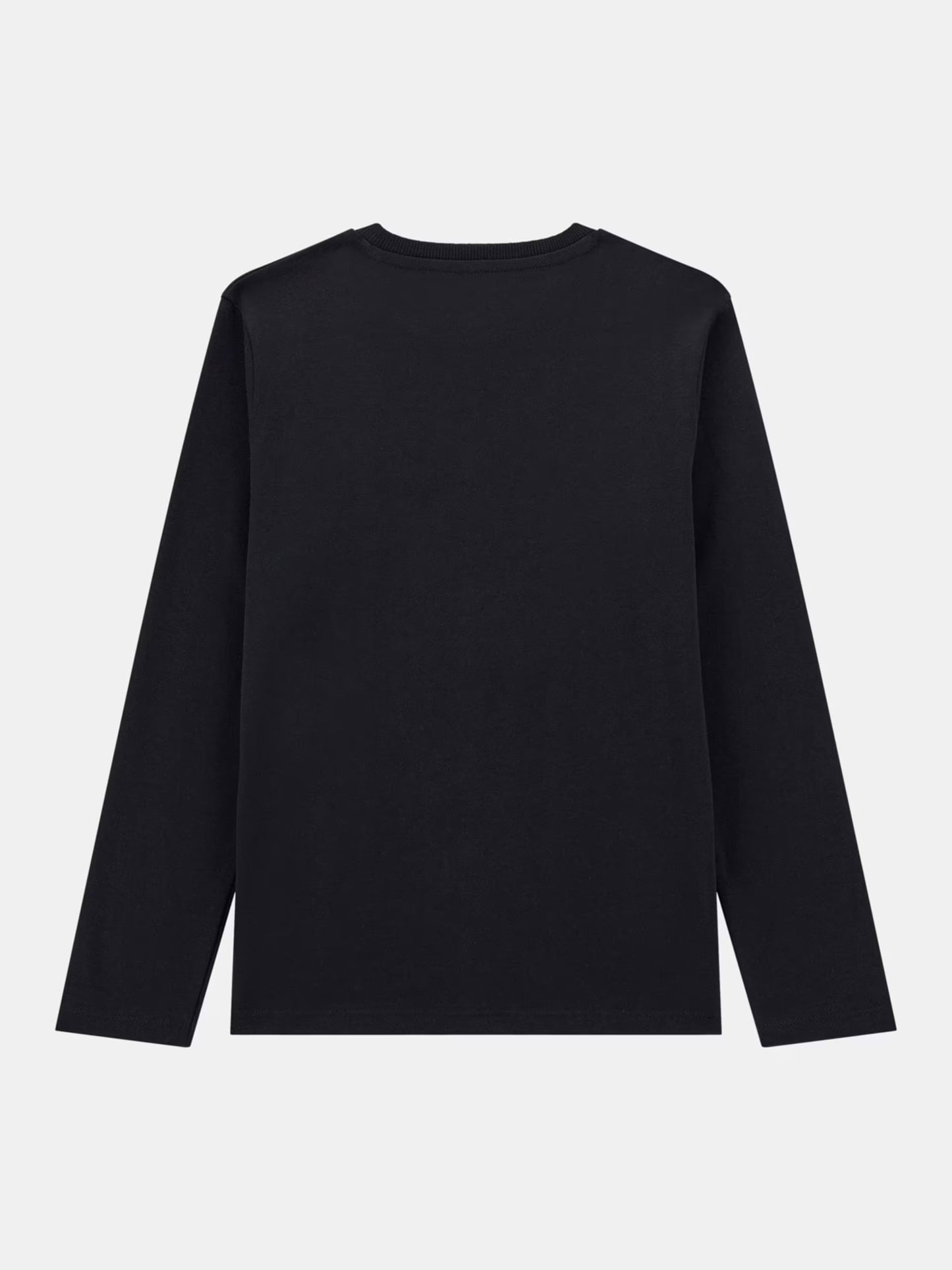 GUESS LS TRIANGLE LOGO T SHIRT