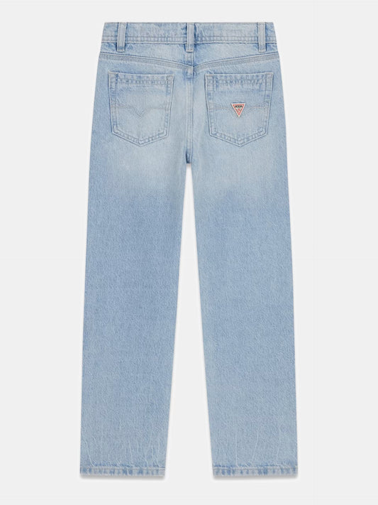 GUESS KIDS REGULAR FIT RIGID DENIM PANTS