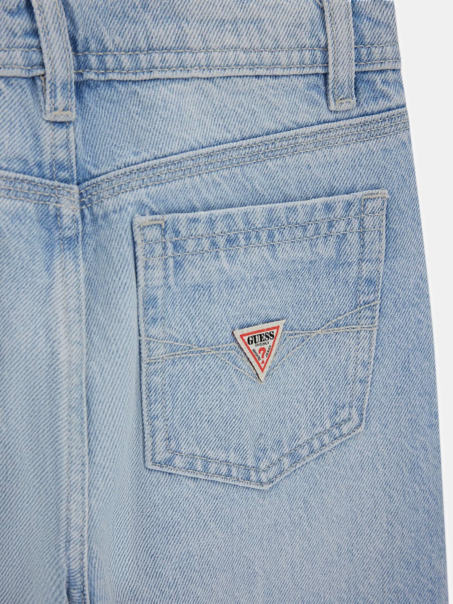 GUESS KIDS REGULAR FIT RIGID DENIM PANTS