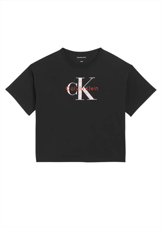 CALVIN KLEIN KIDS MONOLOGO OVERSIZED T SHIRT