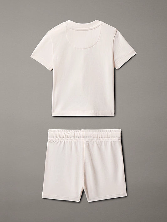 CALVIN KLEIN NEWBORN T SHIRT 7 SHORT SET