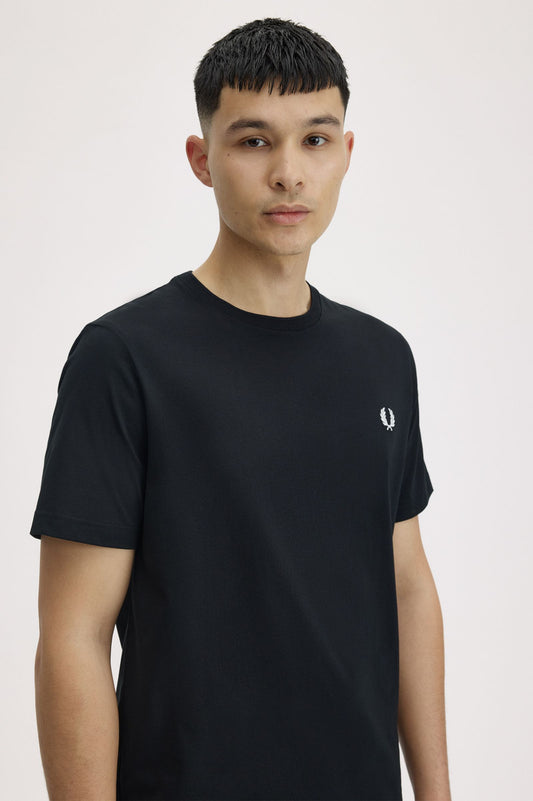 FRED PERRY CREW NECK T SHIRT