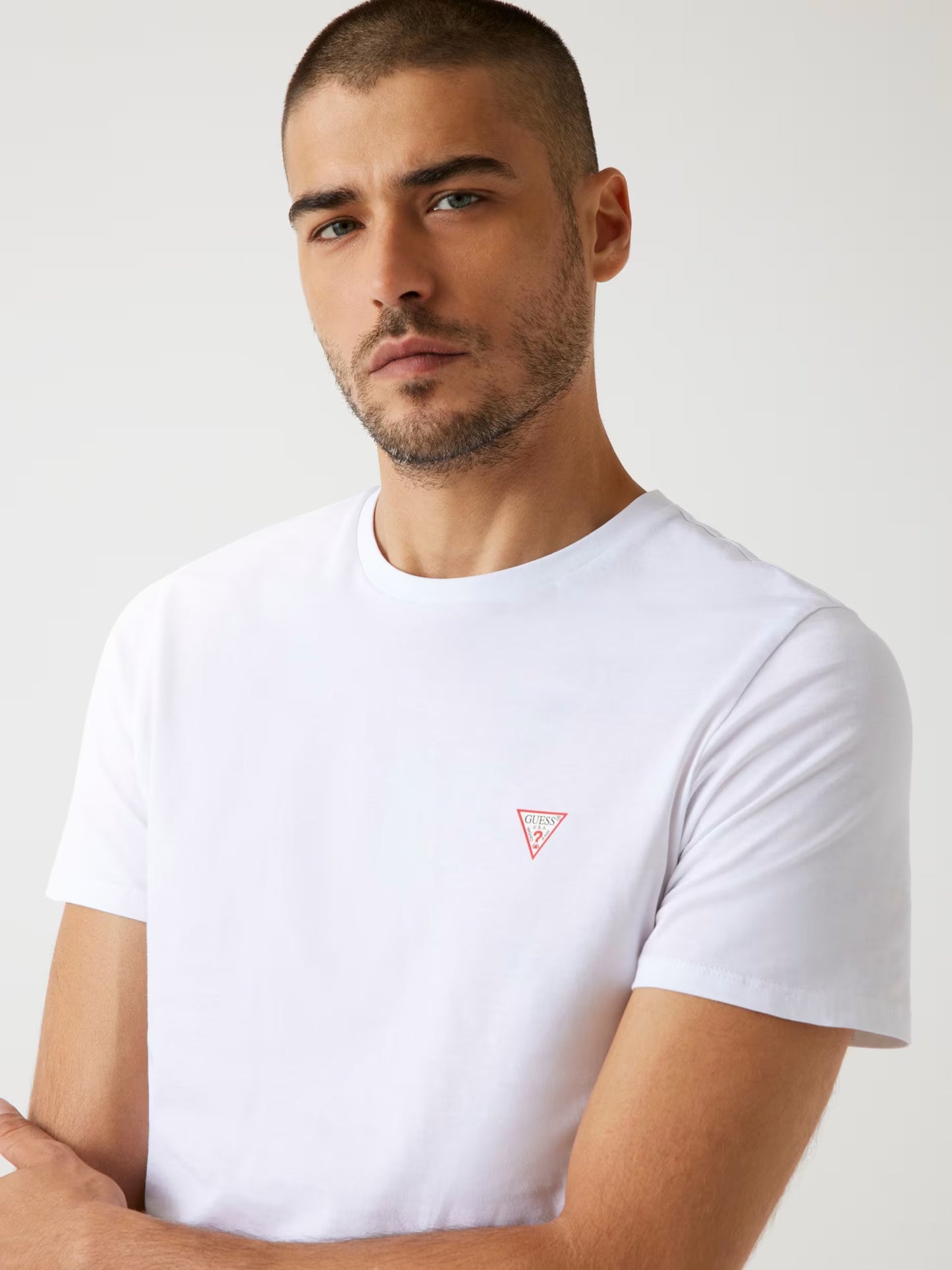 GUESS JEANS TRIANGLE CORE T SHIRT