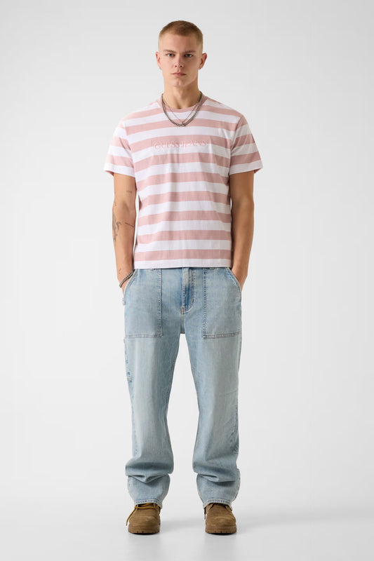 GUESS JEANS REGULAR STRIPED YD T SHIRT