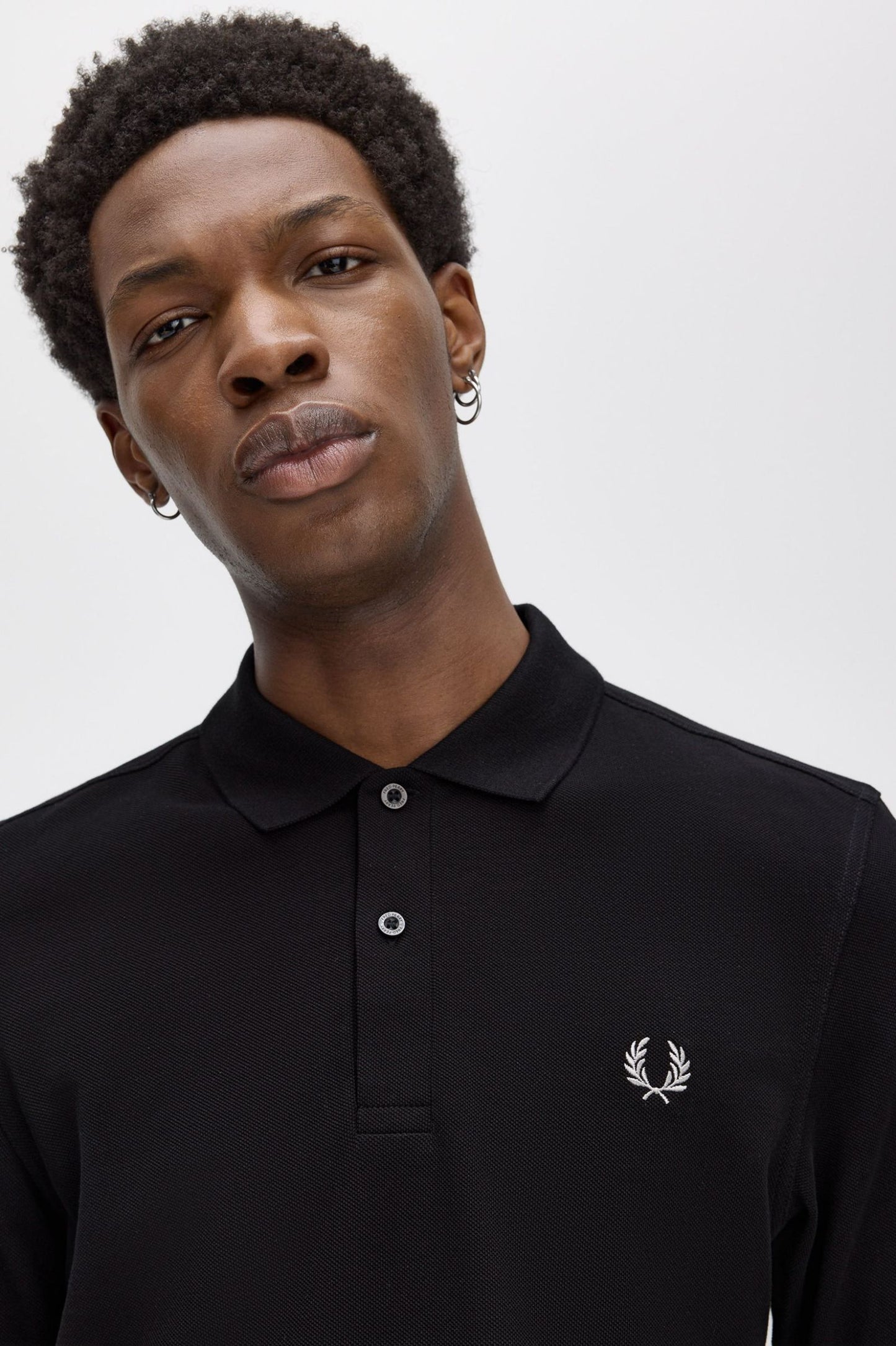 FRED PERRY LS PLAIN FRED PERRY SHIRT
