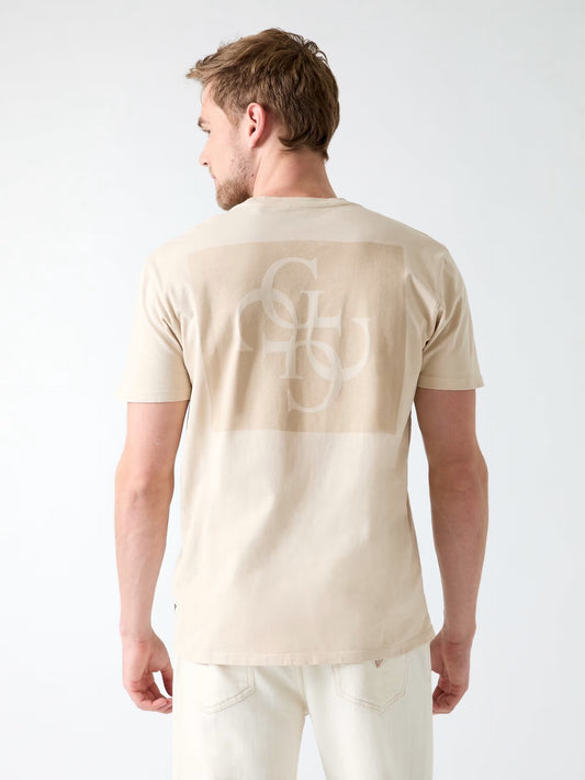 GUESS QUATTRO G BACKPRINT T SHIRT