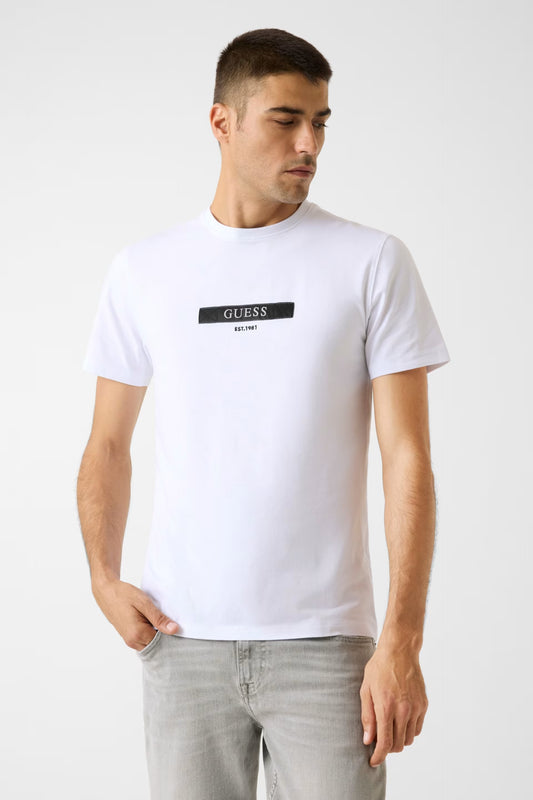 GUESS MAN OVERSIZED LOGO T SHIRT