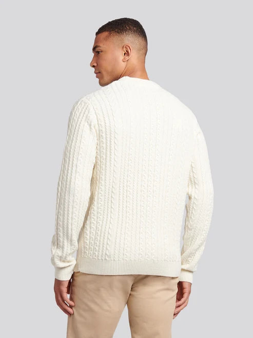 U.S POLO ASSN MAN CABLE KNIT SWEATER