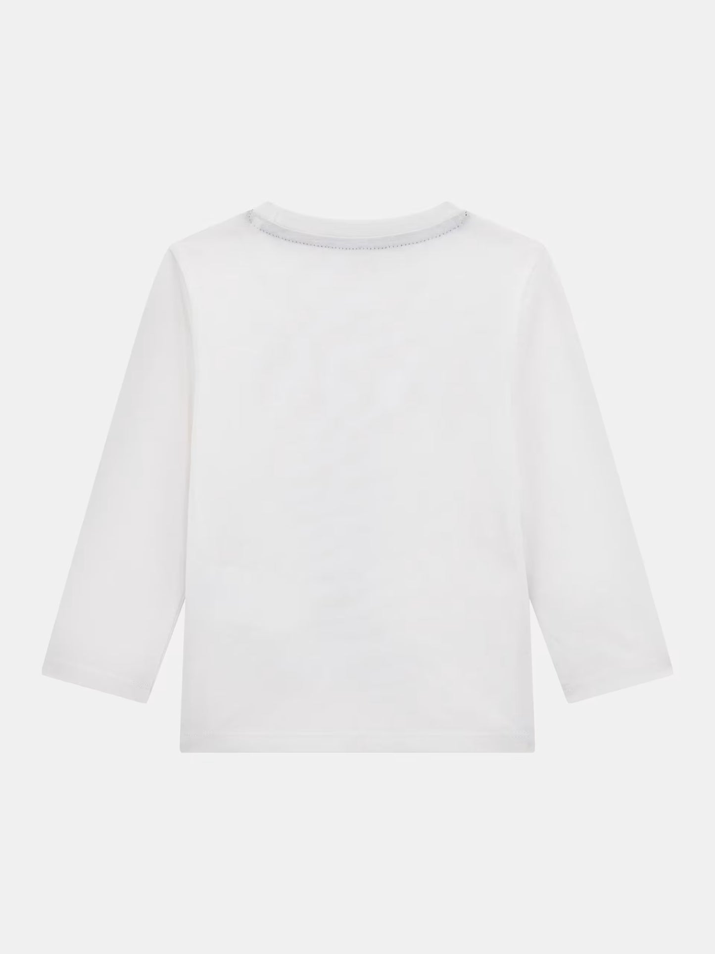 GUESS KIDS BEAR EMBROIDERY JERSEY T SHIRT