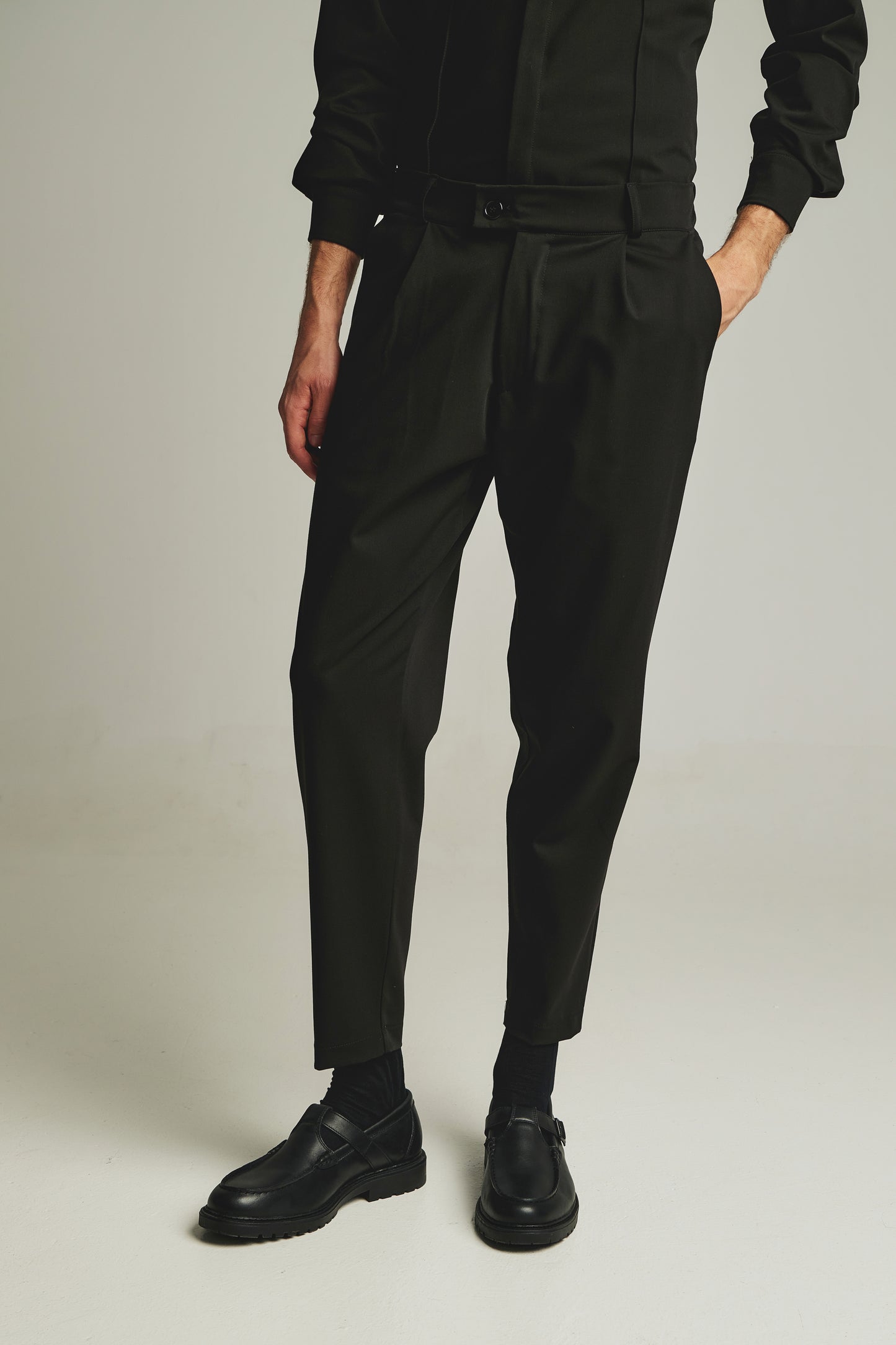 P/COC PLEADED SMART TROUSER