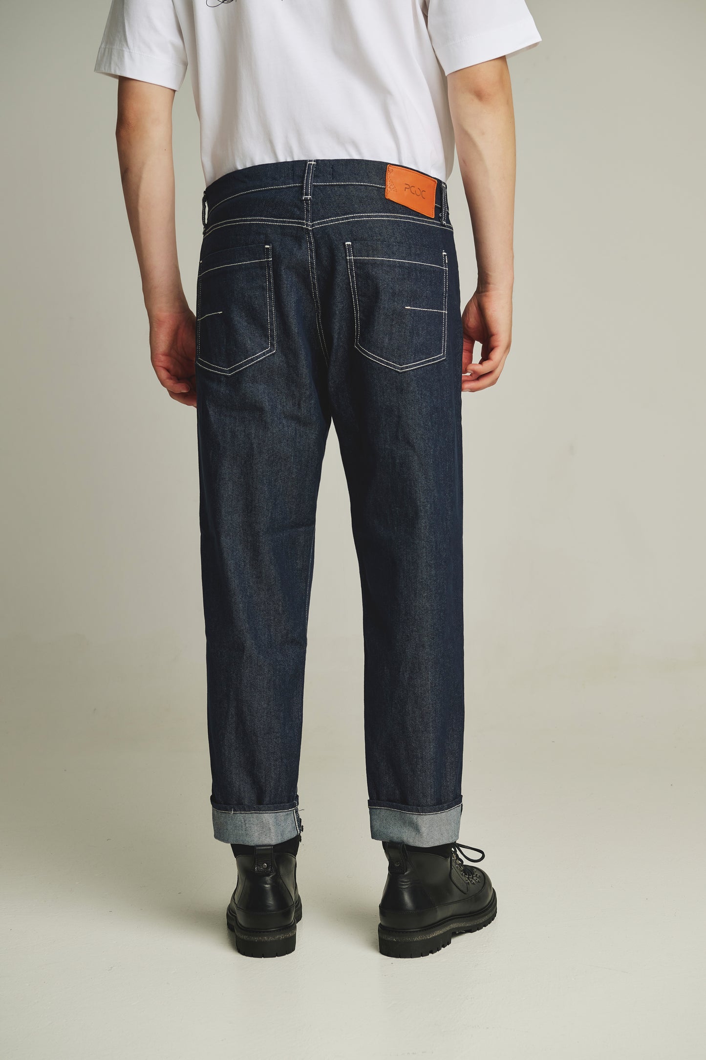 P/COC OVERSIZED BLUE JEAN