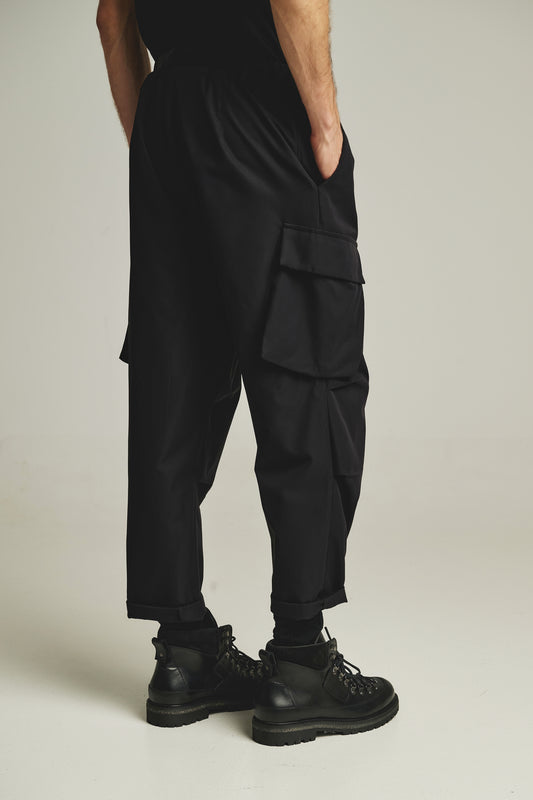 P/COC CARGO PANTS WITH ADJUSTED BUCKLE