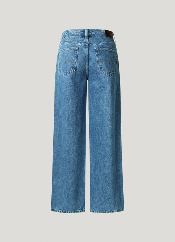 PEPE JEANS WOMAN HIGH-RISE WIDE FIT JEANS
