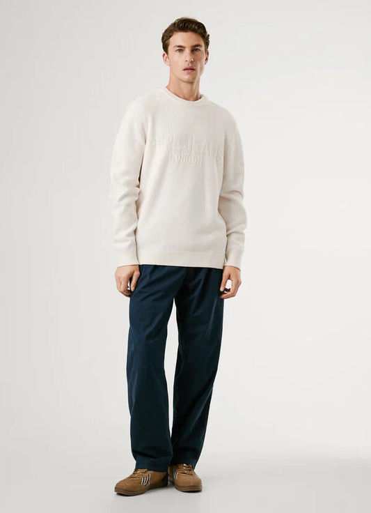 PEPE JEANS MAN PHINEAS KNITTED LOGO JUMPER