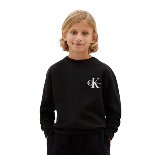 CALVIN KLEIN KIDS SMALL CHEST MONOLOGO T SHIRT