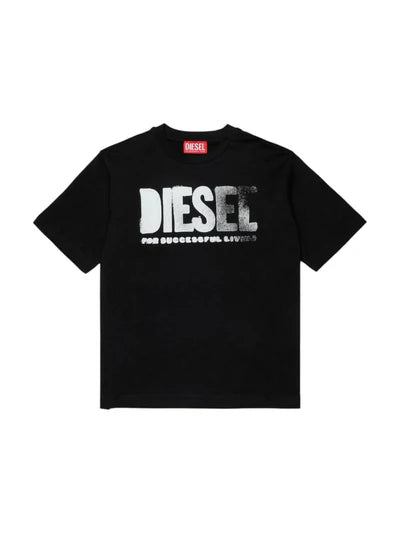 DIESEL KIDS LOGO T SHIRT