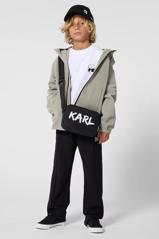 KARL LAGERFELD KIDS LOGO DETAIL CAP