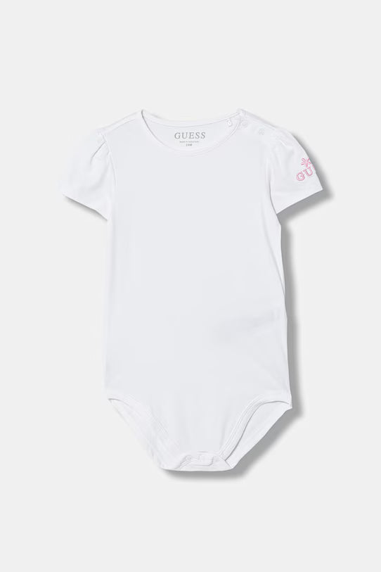 GUESS KIDS SET DENIM ROMPER AND TOP