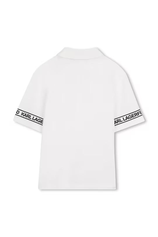 KARL LAGERFELD KIDS REGULAR FIT POLO SHIRT