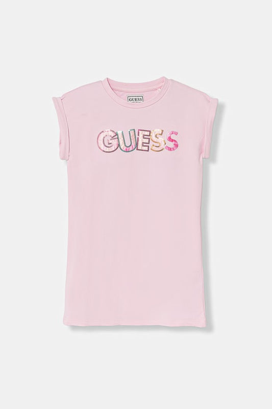 GUESS KIDS STRETCH BABY TERRY DRESS