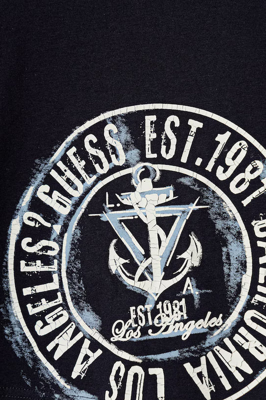 GUESS KIDS CIRCLE LOGO T SHIRT