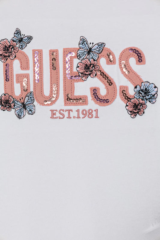 GUESS KIDS SEQUINS T SHIRT