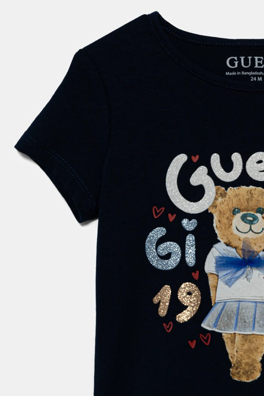 GUESS KIDS TEDDY BEAR T SHIRT