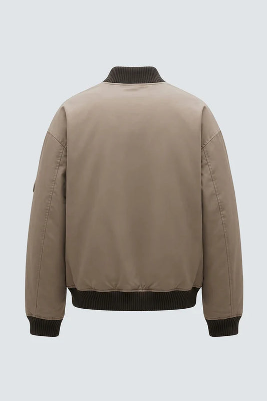 IM BRIAN OVERSIZED BOMBER IN NYLON