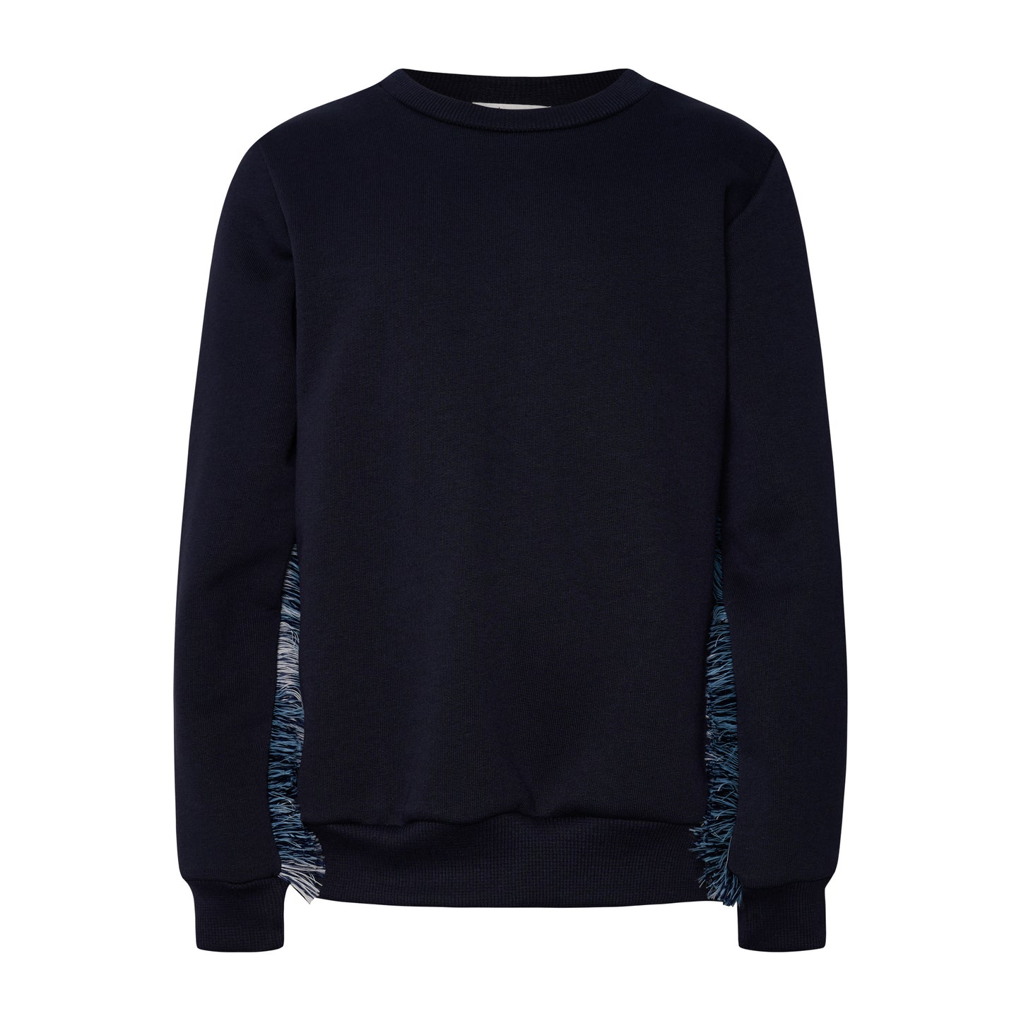 TWO IN A CASTLE ALL THE BLUES FRINGES SWEATER