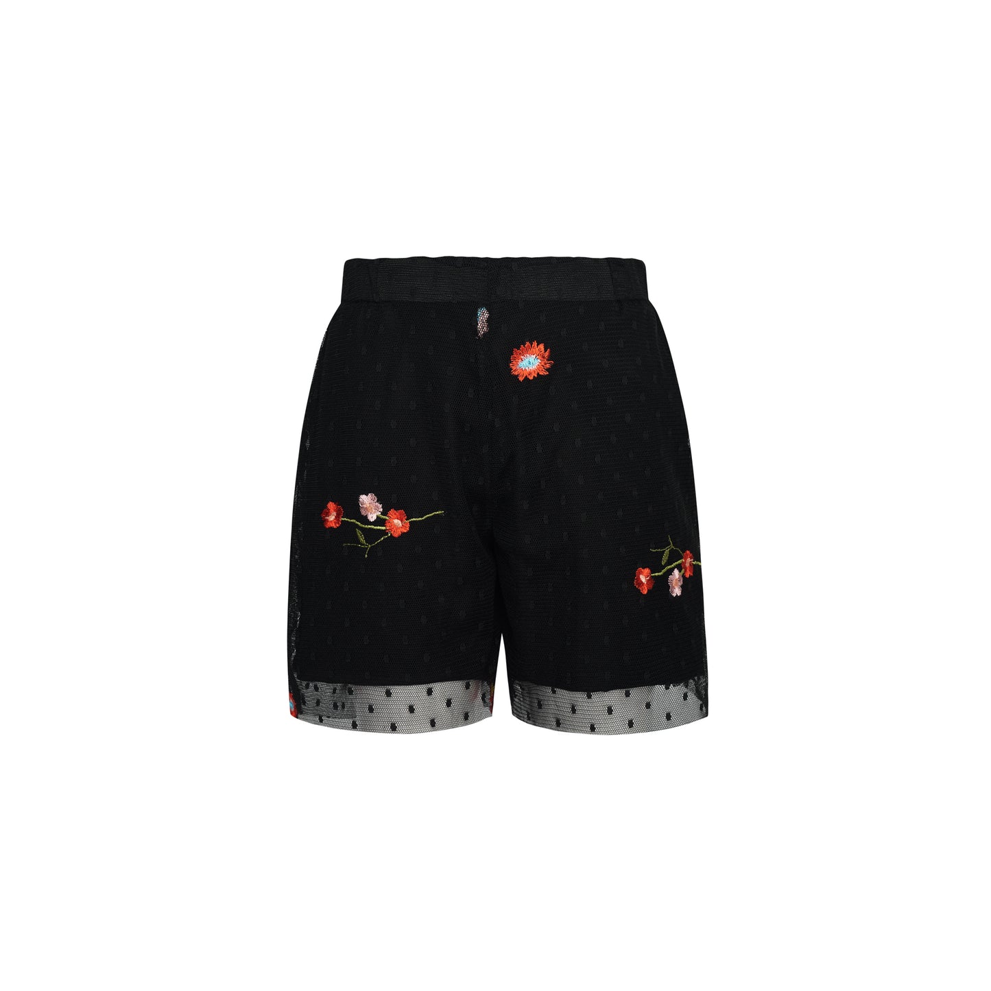 TWO IN A CASTLE KIDS SET TOP&EMBROIDERED SHORT