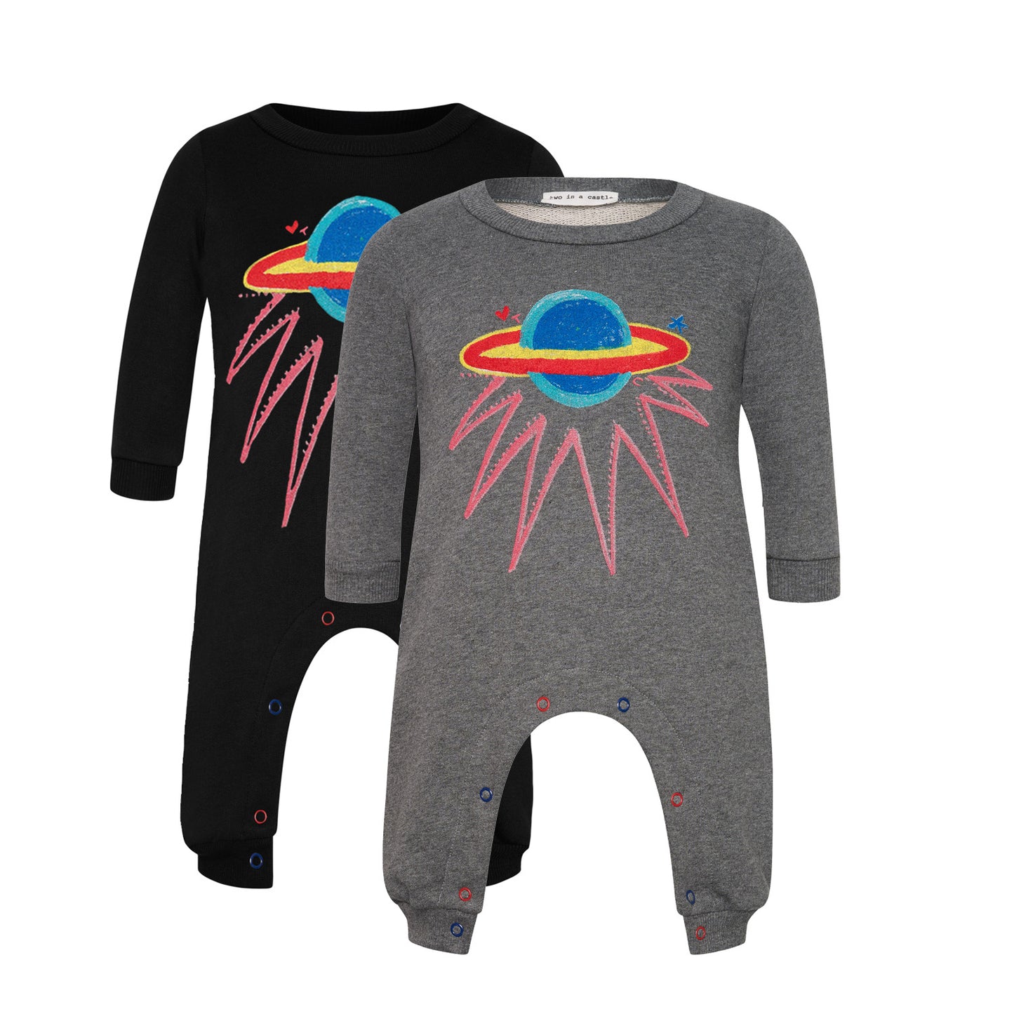 TWO IN A CASTLE UNIVERSE OF LOVE JUMPSUIT