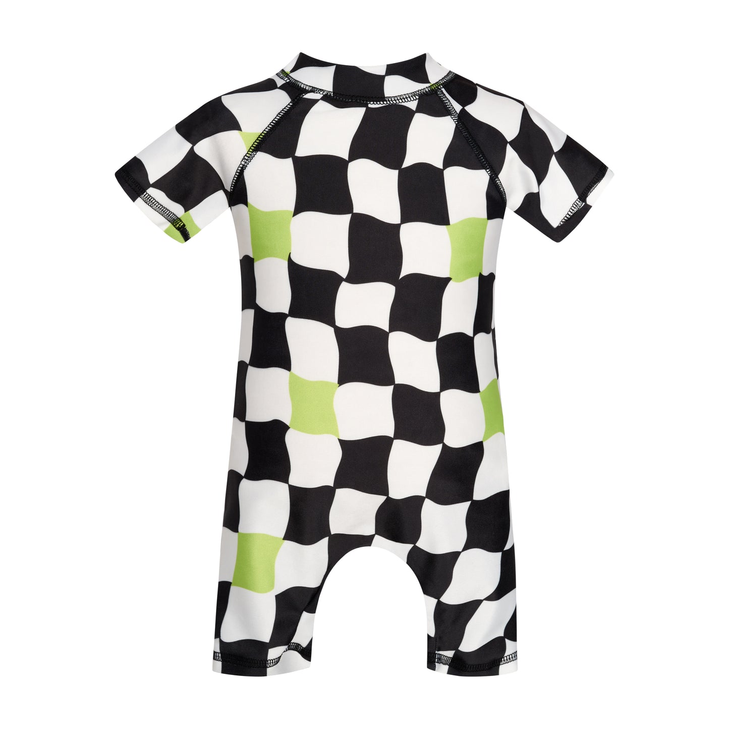 TC CHESS NEON ALLOVER SWIMSUIT
